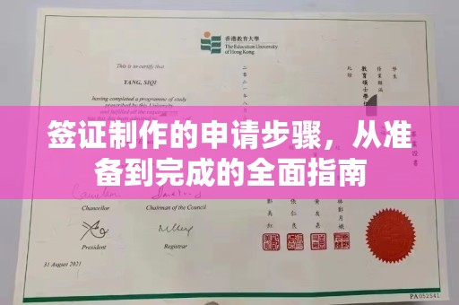 塔河签证制作的申请步骤，从准备到完成的全面指南