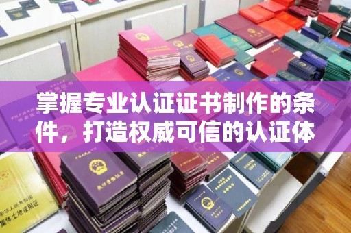 淮阴掌握专业认证证书制作的条件，打造权威可信的认证体系